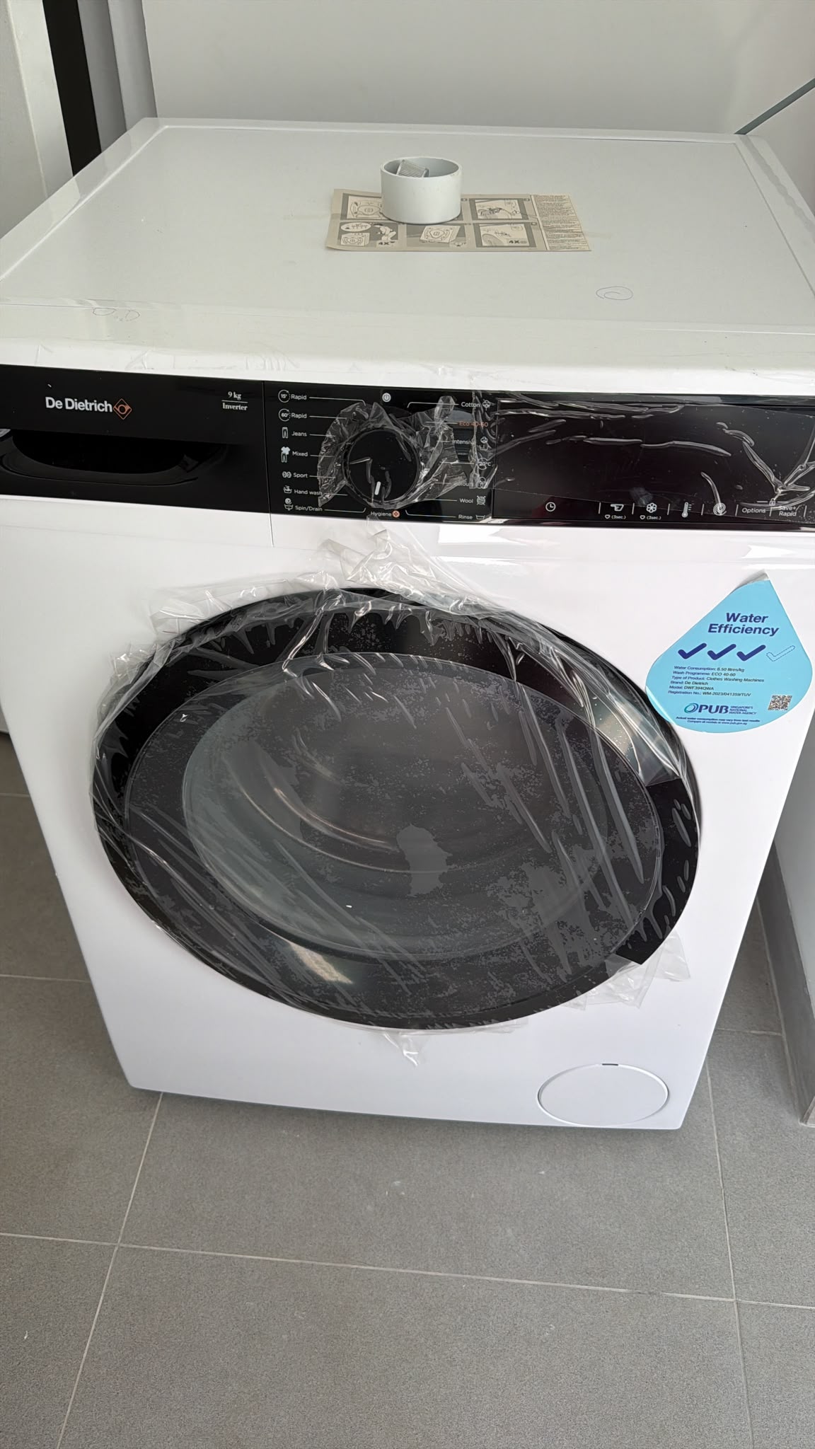 Washing machine washer-only vs combi confusion