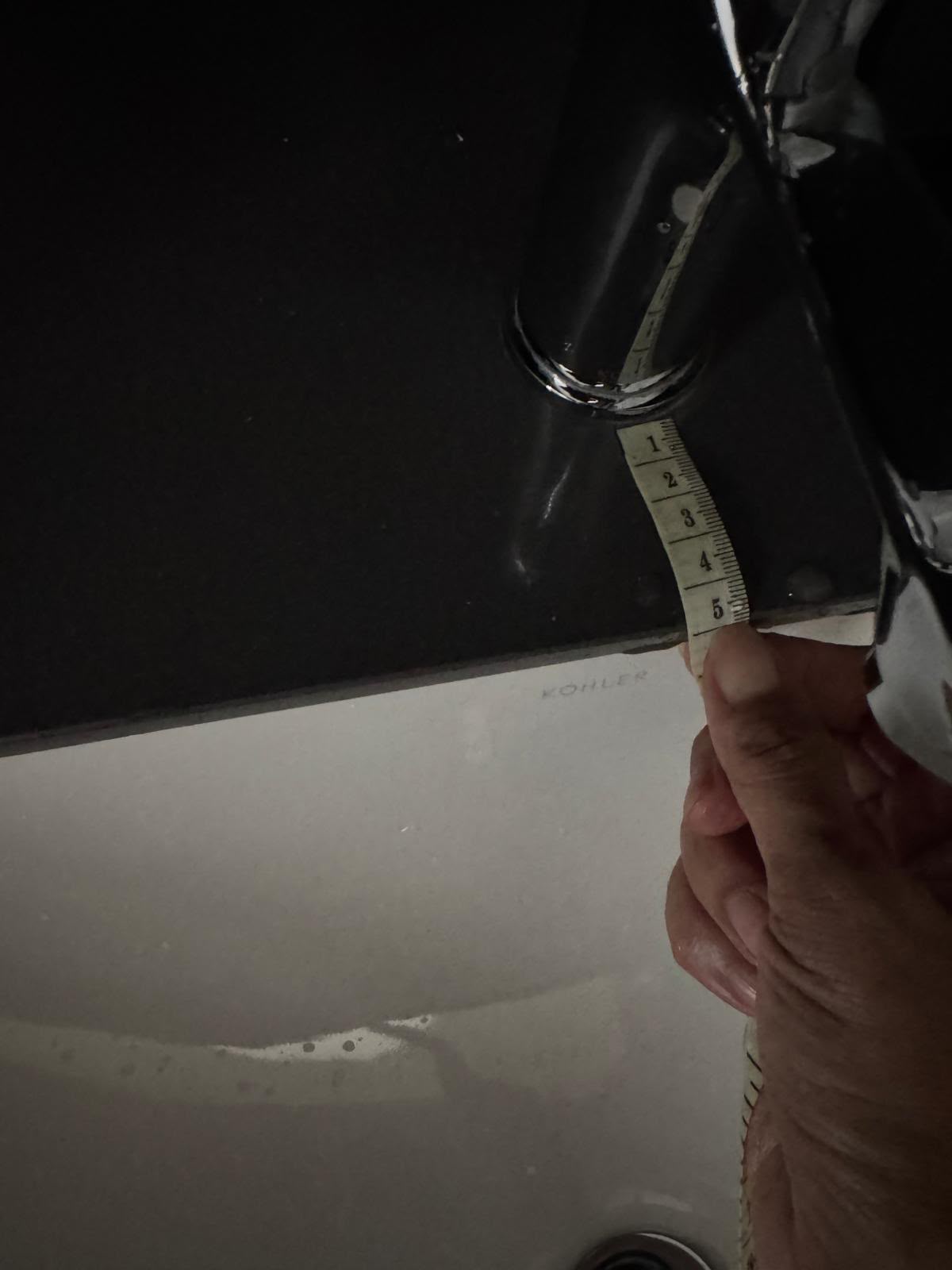Water tap & shower pressure defects, fixture downgrade